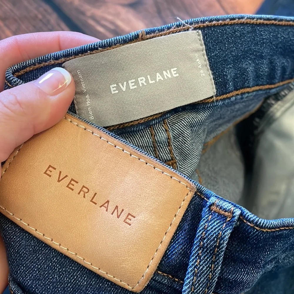 Everlane High Rise Ankle Jeans